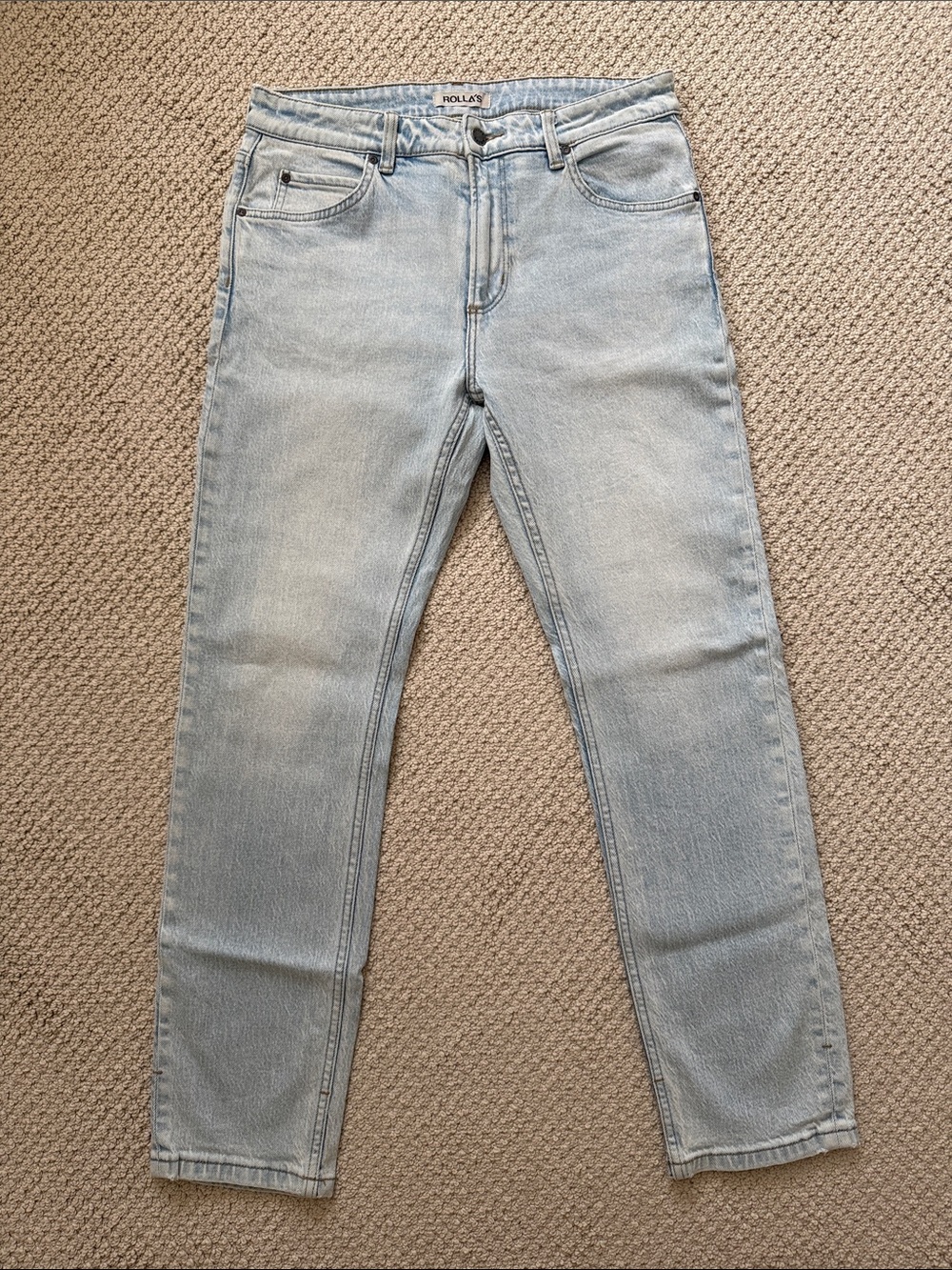ROLLA'S Relaxo - Men's Light Wash Relaxed Jeans - Picture 1 of 6
